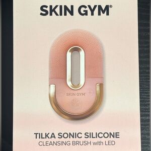 Skin Gym Pink Cleansing Brush with LED
